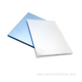 Double sided wear resistant transparent polycarbonate panel